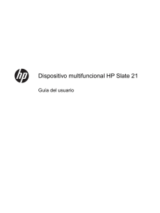 Dispositivo multifuncional HP Slate 21