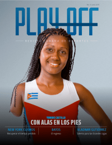 CON ALAS EN LOS PIES - Play-Off / Revista Cubana de Deportes
