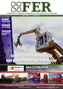 Nº 151 - Federación Española de la Recuperación y el Reciclaje