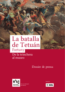 La batalla de Tetuán de Fortuny - Museu Nacional d`Art de Catalunya