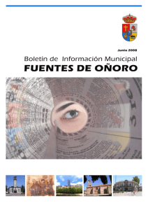 2.- Junio del 2008 - Ayuntamiento de Fuentes de Oñoro