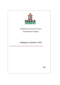 Catalogos y Glosarios 2010
