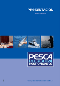 presentación - Confederación Española de Pesca Recreativa