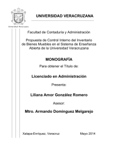 Liliana Amor González Romero - Repositorio Institucional de la