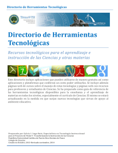 Directorio de Herramientas Tecnológicas - Título V
