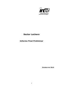 Informe sectorial - Catálogo Nacional de Títulos y Certificaciones de