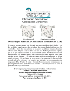 Información Educacional: Cardiopatías Congénitas
