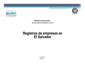 Registros de empresas en El Salvador