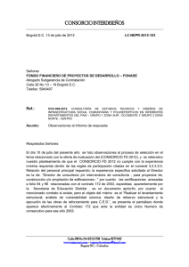 LC-NEPR-2011-103 Respuesta a Informe de Observaciones