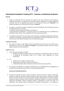 International Compliance Training (ICT