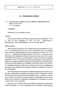2.1. Jurisprudencia Judicial - Asociación de Escribanos del Uruguay