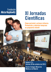 XI Jornadas Científicas - Fundación Alicia Koplowitz