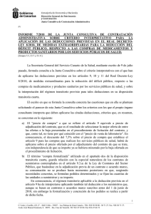 Informe 7/2010 - Gobierno de Canarias