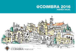 coimbra 2016 - Turismo de Coimbra
