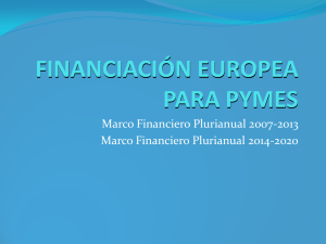 financiación europea para pymes