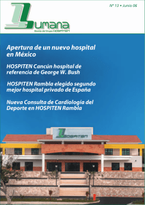 Apertura de un nuevo hospital en México