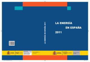 la energía españa 2011 - Ministerio de Industria, Energía y Turismo