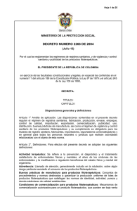 Decreto-2266-de-2004 - Ministerio de Salud y Protección Social