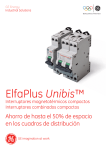 interruptores magnetotérmicos compactos Unibis