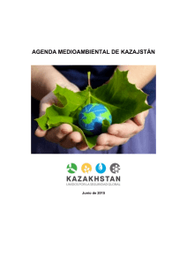 agenda medioambiental de kazajstán