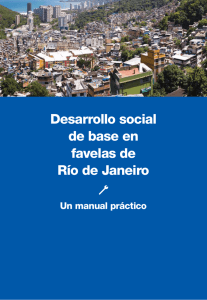 Desarrollo social de base en favelas de Río de Janeiro
