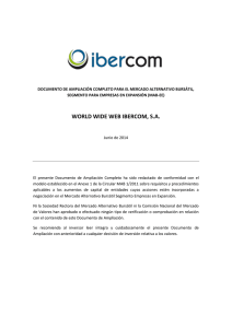 WORLD WIDE WEB IBERCOM, S.A.