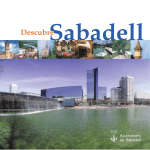 Publicación Descubre Sabadell