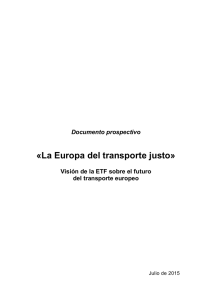 La Europa del transporte justo