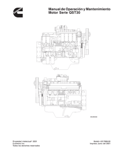 Manual de Operación y Mantenimiento Motor Serie QST30