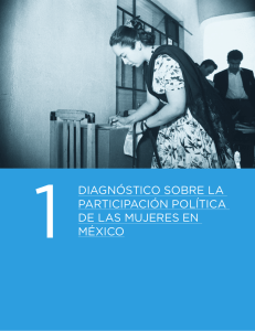 1 diagnóstico sobre la participación política de las mujeres