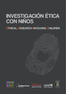 investigación ética con niños - Ethical Research Involving Children