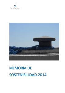 memoria de sostenibilidad 2014