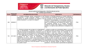 itsu 2011 solicitudes correo - Gobierno del Estado de Michoacán