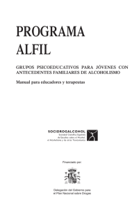Programa ALFIL - Socidrogalcohol