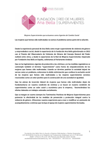 Iintervención Fundacion Ana Bella en Parlamento Andaluz 13.5.14