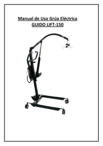 Manual de Uso Grúa Eléctrica GUIDO LIFT-150