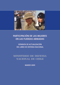 Participación de las mujeres en las Fuerzas