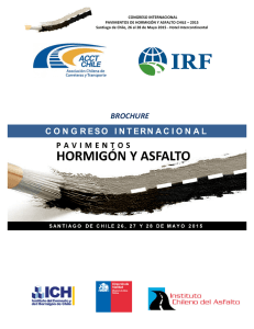 Brochure – Congreso Internacional Pavimentos v18