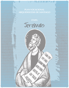 Jeremías - Pastoral Vocacional