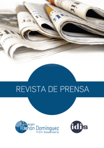 Descargar documento PDF - Instituto de Investigación Sanitaria de