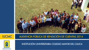 IUCMC - Institución Universitaria Colegio Mayor del Cauca