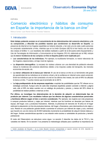 Comercio electrónico y hábitos de consumo en España: la