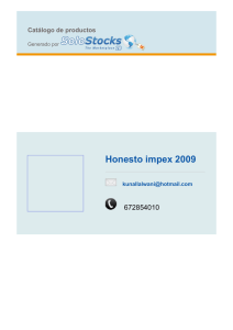 Honesto impex 2009