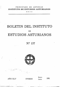 BOLETIN DEL INSTITUTO ESTUDIOS ASTURIANOS