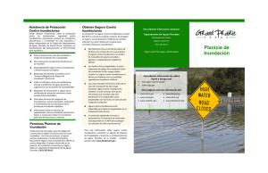Floodplain Brochure (Spanish)