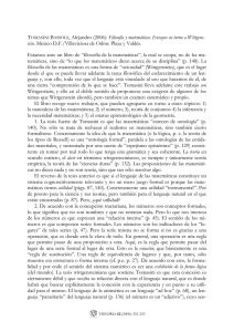 TOMASINI BASSOLS, Alejandro (2006): Filosofía y - Philsci