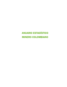 anuario estadístico minero colombiano