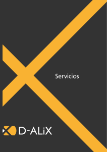 Catalogo de Servicios D-ALiX