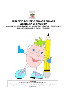 municipio de puerto boyacá boyacá secretaria de hacienda