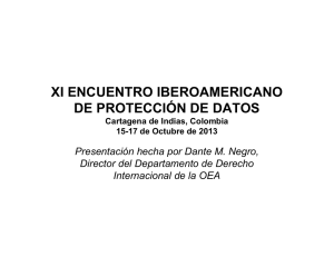 Ley Modelo - Red Iberoamericana de Protección de datos